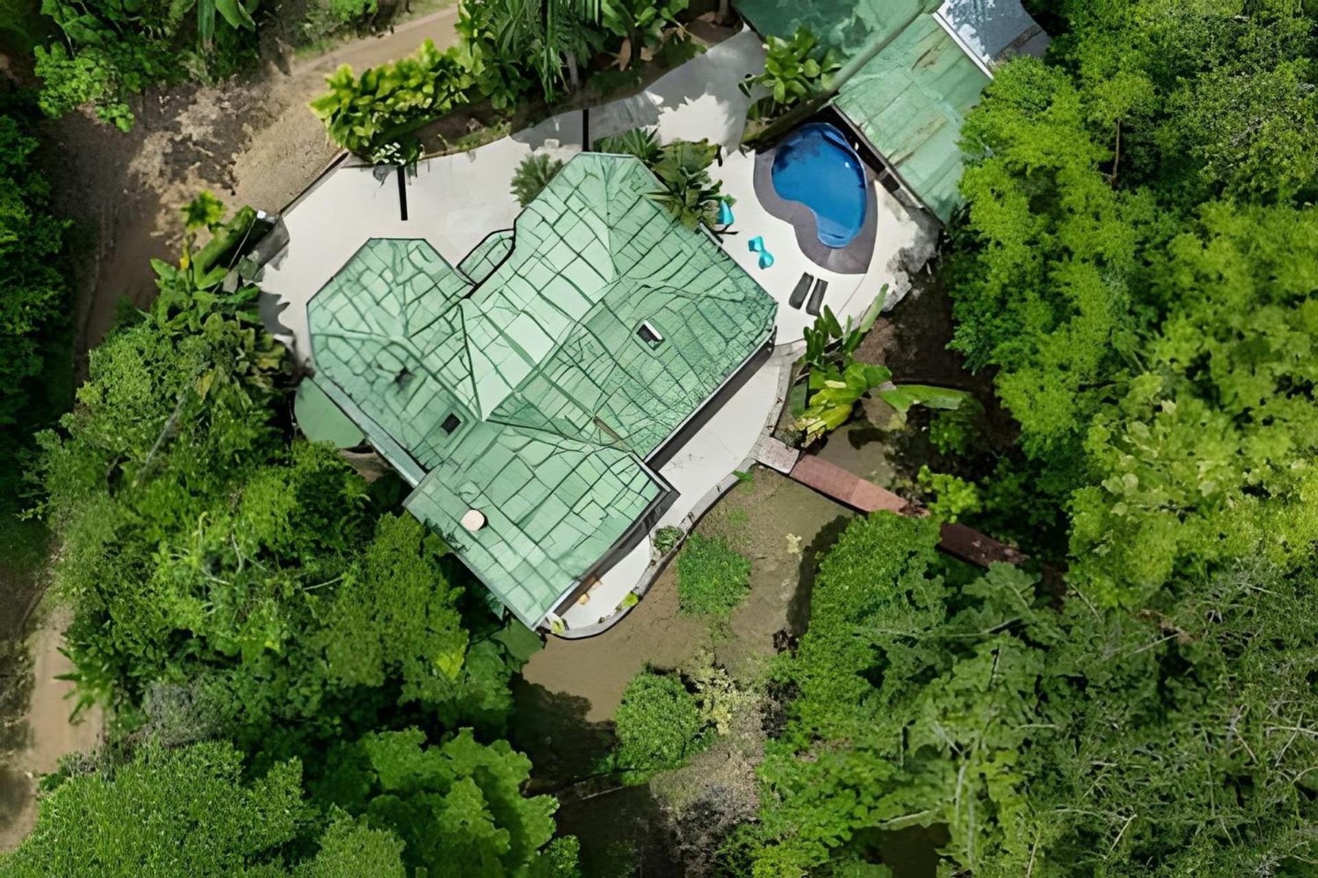 The Jungle Inn Dominicalito Luaran gambar